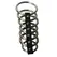 Master Series 7 Gates of Hell Steel & Leather Intimate Restraint, Black