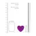 Dirty Love Heart Soap Lavender Scented Premium Bath Bar 90g