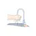 Shots Toys Bath Ring Soap - Playful Gift, Gentle Cleansing, White