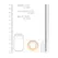 Shots Toys Bath Ring Soap - Playful Gift, Gentle Cleansing, White
