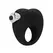 Aubin Vibrating Ring - Silicone, 10-Speed, Discreet, Black
