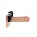 Aubin Vibrating Ring - Silicone, 10-Speed, Discreet, Black