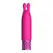 Twinkle Rechargeable Silicone Bullet - Compact Intimate Massager, Pink
