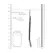 Mystim Stainless Steel Intimate Sounding Rod 12 mm - Polished Finish