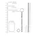 Mystim Ribbed Stainless Steel Sounding Rod 0.4/9 mm - Durable Precision Tool