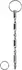 Mystim Ribbed Stainless Steel Urethral Wand 9.5 mm - Medical Grade Metal
