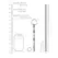 Mystim Ribbed Stainless Steel Urethral Wand 9.5 mm - Medical Grade Metal