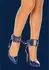 EasyToys Ankle Cuffs Sailor Theme Adjustable Soft Restraint Blue