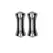 XR Brands Magnetic Aluminum Nipple Clamp Set - Hypoallergenic, Silver