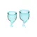Feel Secure Menstrual Cup - Reusable Silicone Protection, Size M