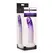 XR Brands Real Swirl Silicone Model - Swirled Multi-Color, Suction Cup Base