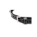 Royal Vixen Leather Collar with Rhinestones Adjustable Black-Purple 18.5in