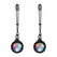 Light Up Silicone Tweezer Nipple Clamps with LED Illumination - Black