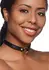 Master Series Slim Leather Collar with Nickel-Free O-Ring, Adjustable Fit