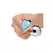 Master Series Turquoise Gem Heart Plug Medium - Aluminum, Blue Accent
