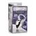 XR Brands Amethyst Heart Plug Large - Aluminum & Amethyst, 3.3'' Purple