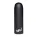 XR Brands Mega Silicone Vibe 3-Speed Compact Intimate Device Black