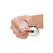 XR Brands Rose Quartz Gem Plug Medium - Aluminum, Pink Crystal Base