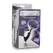 XR Brands Large Aluminum Intimate Plug with Amethyst Gem, Purple