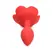 Booty Bloom Silicone Rose Plug Medium - Velvet Touch, Floral Design