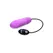 XR Brands Vibrating Silicone Bullet 7 Modes Rechargeable Black