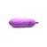 XR Brands Vibrating Silicone Bullet 7 Modes Rechargeable Black