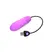 XR Brands Vibrating Silicone Bullet 7 Modes Rechargeable Black