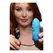 XR Brands Pulsating Rechargeable Silicone Bullet Intimate Device Pink