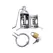 Master Series Spiked Chamber Stainless Steel Chastity Device 3.38in