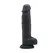 SI Novelties SU Black Silicone Model with Base and Contoured Form