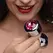 XR Brands Weighted Aluminum Plug Large Pink Gemstone Base