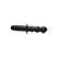 XR Brands The Groove Silicone Massager with Ergonomic Handle Black