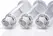 XR Brands 3-Piece Cylinder Set for Targeted Pumping - Clear, Small Size