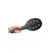 Master Series Rounded Paddle PU Leather Black 40cm with Airflow Holes