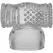 Merci Power Wand Intimate Tunnel Attachment Clear Dual-Texture