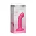Doc Johnson The Tru Curve Platinski silikonski intimni model 15,2 cm, zakrivljeni, roze