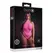 Shots Neon Halter Neck UV-Activated Bodysuit Neon Pink, Size XS/XL