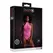 NEON Body Halter Vrat UV-Aktivirano Donje Rublje Neon Roze Veličina XS-XL