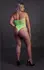 Shots Neon Body Halter Vrat UV-Aktivni Neon Roze Rastegljivo Donje Rublje