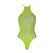 Neon Lingerie Bodysuit od Shots - Halter Vrat, UV Reaktivan, Neon Zelen
