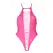 NEON High-Cut UV Aktivni Bodysuit Neon Roze Rastegljiv XS-XXXXL