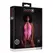 Neon High-Cut Bodysuit od Shots - UV Reaktivan, Rastegljiv, Neon Roze/Zelen