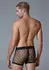 Male Power Star Boxer Shorts S/M Ultra Sheer Elastic Waistband