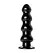 Master Series Four Stage Rocket intimni model crni 32cm PVC