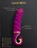Gvibe Gjack Mini Sweet Raspberry kompaktni intimni uređaj Bioskin