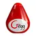 Gvibe Gegg Red crveno fleksibilno TPE intimno jaje sa 3D teksturom