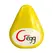 Gvibe Gegg Yellow - Reusable TPE Intimate Stimulation Egg
