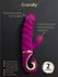 Gvibe Gcandy Sweet Raspberry Dual-Action Intimate Device, Bioskin, Pink