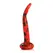 XR Brands King Cobra Silicone Model 18/45 cm Red/Black, Suction Base