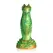 Nebula Andromeda Silicone Fantasy Model Green-Gold with Suction Base